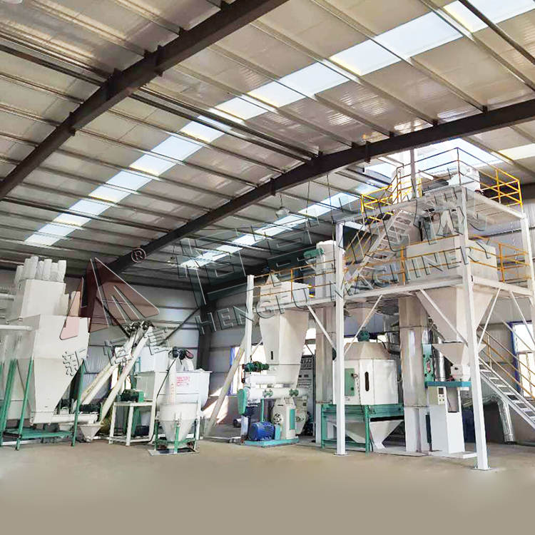 內蒙古鄂托克旗304草（cǎo）粉顆粒（lì）飼料（liào）機組